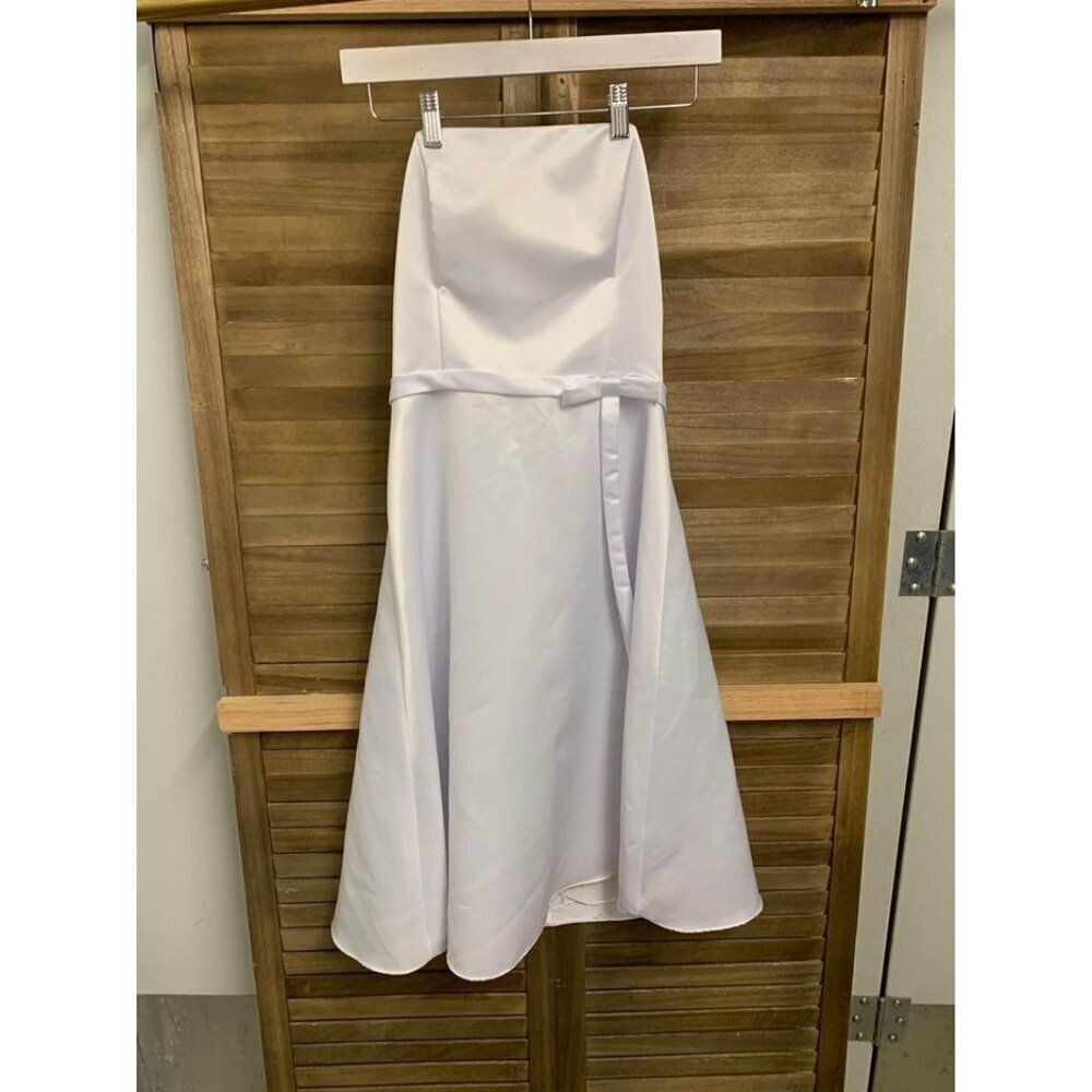 Fiesta Formal Strapless White Dress Size Small Wedding